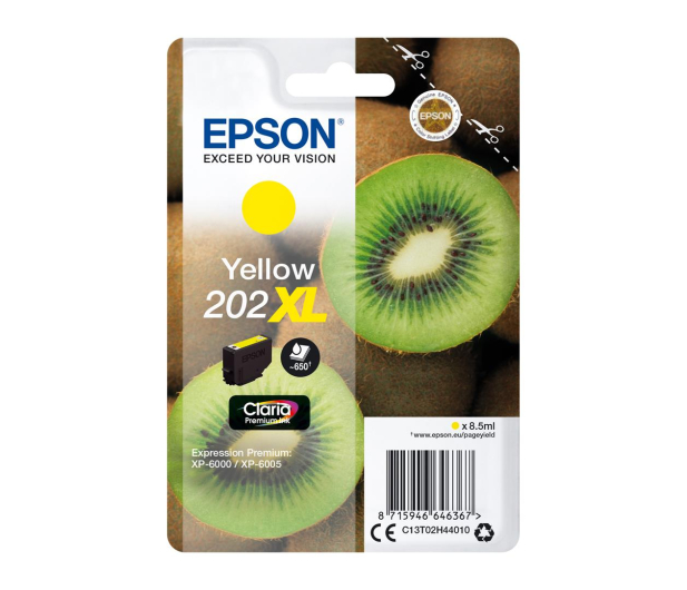 Epson 202XL Yellow 8,5ml - 464305 - zdjęcie